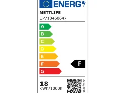 NETTLIFE Espejo-Espejo con iluminación redonda Espejo de pared LED IP44 redondo 70cm con función de espejo táctil iluminado con luz regulable Transparente