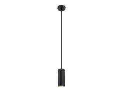 NETTLIFE Lámpara Suspendida-Lámpara colgante de metal diámetro 170 cm GU10 1 llama moderna sala de estar industrial para interior cocina dormitorio Negro