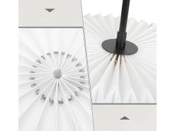 Sale NETTLIFE Lámpara colgante vintage para mesa de comedor, lámpara colgante para salón, comedor, 1 llama blanca Blanco
