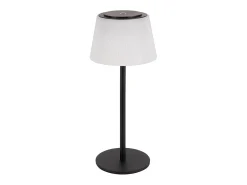 Hot NETTLIFE Lámpara de mesa inalámbrica, lámpara de noche, batería - Lámpara de mesa LED táctil regulable con USB recargable, batería blanca de 3600 mhA Blanco