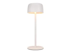 Online NETTLIFE Lámpara de mesa LED inalámbrica, lámpara de noche continua con batería Blanco