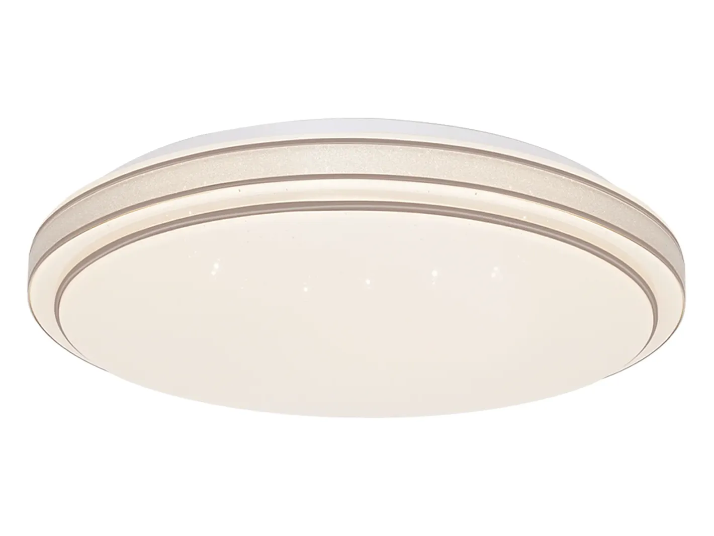 New NETTLIFE Lámpara de Techo LED Ø 27 cm Lámpara Moderna de Cielo Estrellado para Dormitorio Lámpara Blanca Cálida de 12 W Lámpara Redonda de para Blanco