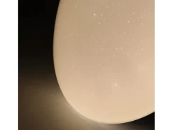 NETTLIFE Lámpara de Techo LED Cielo Estrellado Lámpara de Dormitorio Regulable con Control Remoto 37W Lámpara de Habitación Infantil 28cm para Blanco Hot