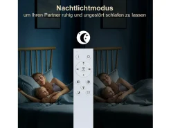 NETTLIFE Plafón-Lámpara de Techo LED Negra 80 cm Moderna Regulable con Mando a Distancia 48W Rectángulo Diseño de Metal para Dormitorio Habitación Infantil Negro