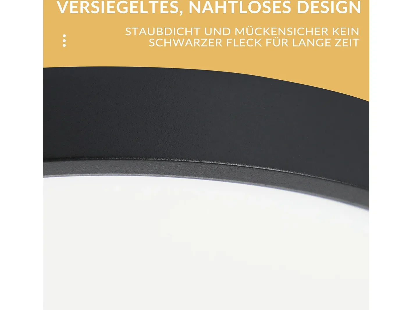 NETTLIFE Lámpara de techo LED plana negra de 18 cm y 15 W, redonda, pequeña, LED blanco cálido integrado permanentemente, 3000 K Negro Best