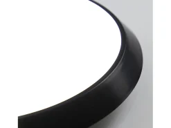 NETTLIFE Lámpara de Techo LED con Sensor de Movimiento Interior IP44 15W Lámpara de Sótano Redonda con Sensor de Movimiento Ø 30cm 4000K Negro Discount