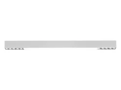 NETTLIFE Plafón-Lámpara de Techo LED Blanca 25W Lámpara Moderna para Lámpara de Escritorio Larga Regulable con Control Remoto 80CM para Dormitorio Blanco