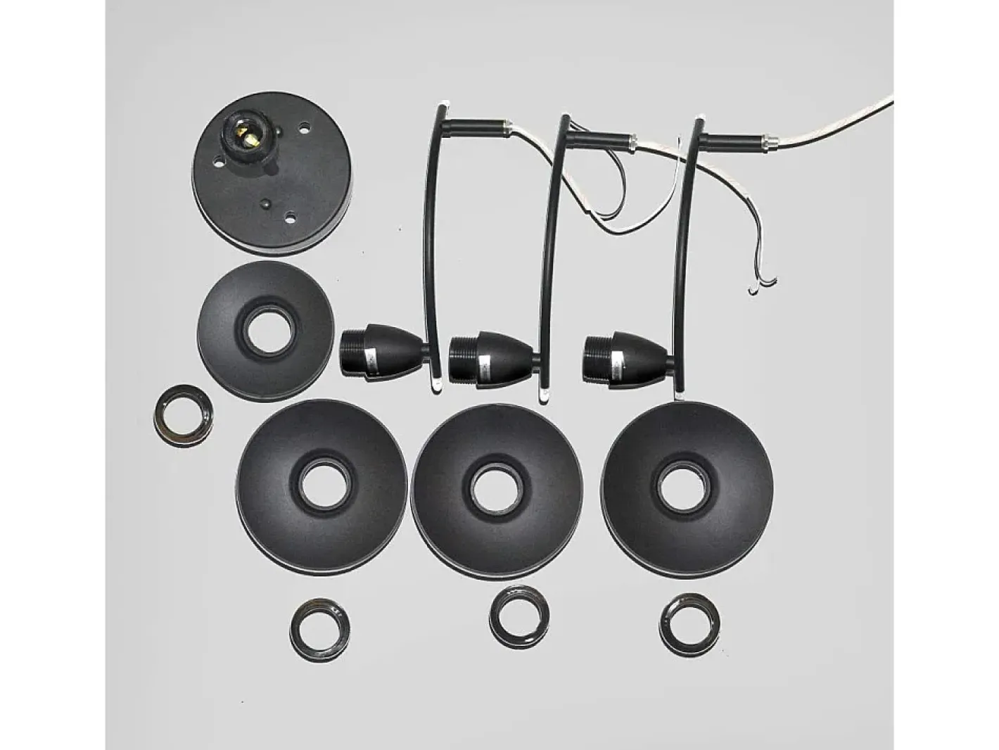 Discount NETTLIFE Lámpara de Techo Vintage E27 Lámpara Industrial Negra Retro Lámpara de Lámpara de Dormitorio Interior Lámpara de Iluminación de Sala de Estar Negro