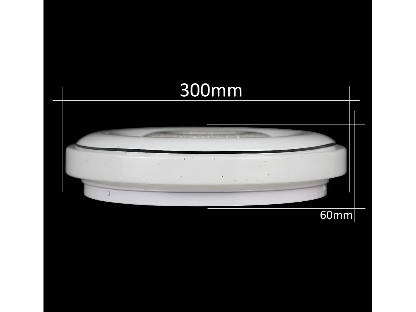 Hot NETTLIFE Lámpara LED Techo 18W, 30cm, Control Remoto, Redonda, Cocina, Dormitorio Cielo Estrellado, Escritorio, Sala, Pasillo Blanco