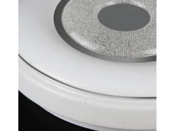 Hot NETTLIFE Lámpara LED Techo 18W, 30cm, Control Remoto, Redonda, Cocina, Dormitorio Cielo Estrellado, Escritorio, Sala, Pasillo Blanco