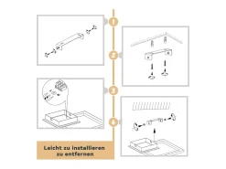 NETTLIFE luces de techo LED, luz de techo de 3000K, blanco cálido moderno, 12W, madera pequeña. Negro Online