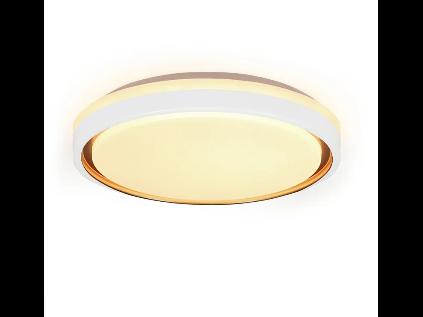 NETTLIFE Luz de Techo LED 18W 30cm Dormitorio Regulable con Control Remoto Cocina Lámpara de Cocina Redonda Moderna para Sala de Estar Pasillo Blanco Hot