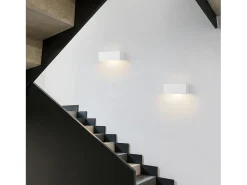 New NETTLIFE Modern G9 Aplique de pared interior de yeso para pasillo Escaleras arriba y abajo Blanco