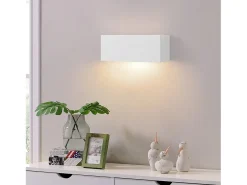 New NETTLIFE Modern G9 Aplique de pared interior de yeso para pasillo Escaleras arriba y abajo Blanco