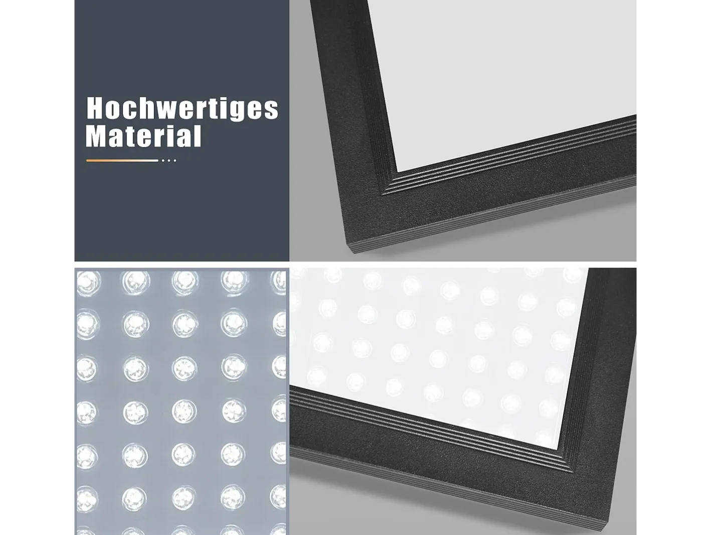 Discount NETTLIFE Plafonario LED de intensidad variable de 100x25 cm con mando a distancia , 24 W. Negro