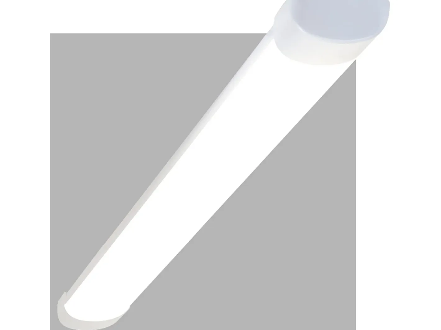 NETTLIFE Plafonero LED de 120 cm y 36 W, tubo de luz para habitaciones húmedas, 4000 K, lámpara para bodega, neutro, ángulo de haz largo de 180°. Blanco