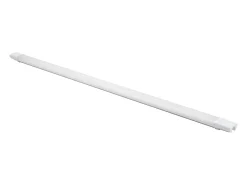 NETTLIFE Plafón-. Plafonero LED para ambiente húmedo, luz de 120 cm, plafonero de 36 W, IP65. Tubo fluorescente de luz para bañera de 5000 K. Blanco