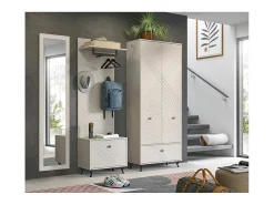 ebuy24 Notas espejo mate, espejo. Beige Best