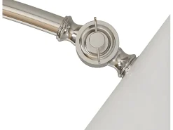 Clearance AKUNADECOR Novedad Lampara Pie Salon Empire Blanca De Estilo Vintage Blanco