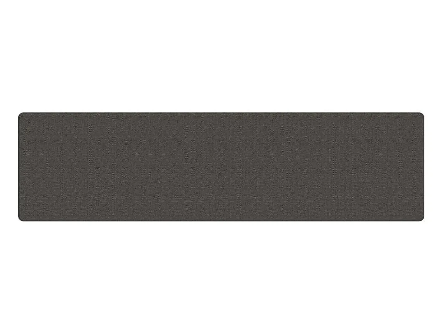 Garden Furniture Overijse Alfombra de pasillo con aspecto sisal 80x300 cm Gris antracita