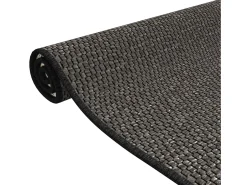 Sale Garden Furniture Overijse Alfombra de pasillo con aspecto sisal 50x100 cm Gris antracita