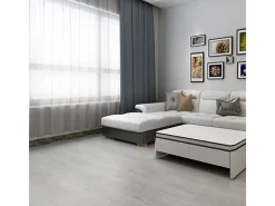 Pack de 24 lamas PVC autoadhesivas 3,34 m² 91,4x15,2 cm Gris Best