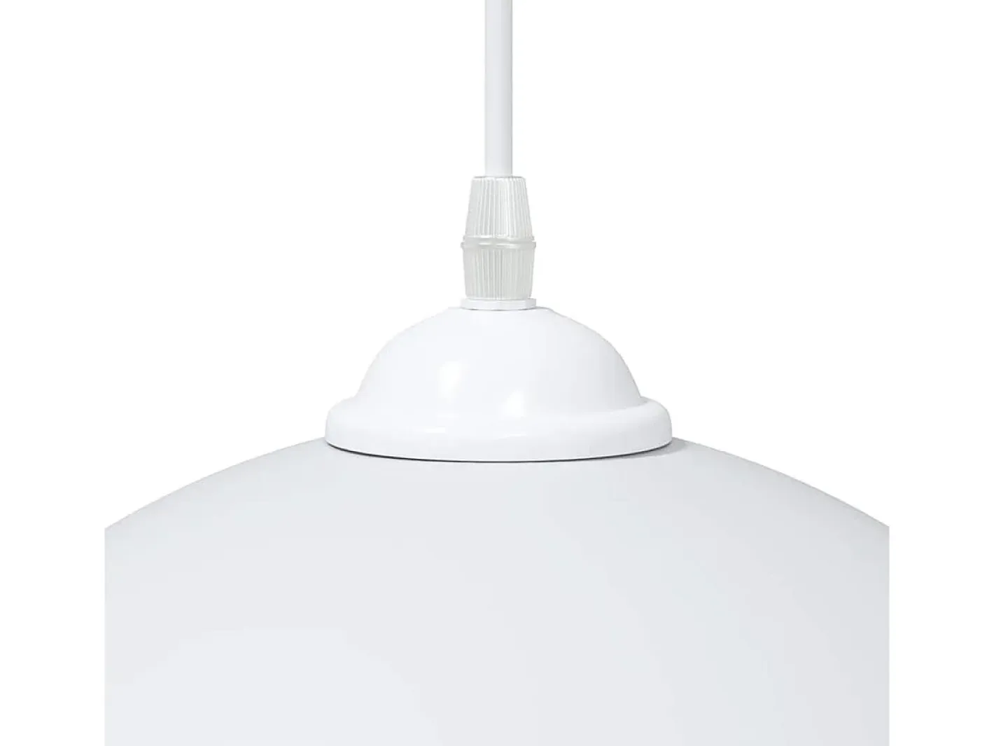 vidaxl Pack de 2 lámparas de techo Rose altura regulable Ø30x120 cm Blanco Clearance