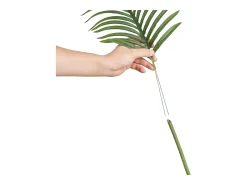 Planta Artificial-Palmera Artificial de Caña Dorada de 2 m de SucceBuy, Decoración Vegetal Realista de Imitación Verde