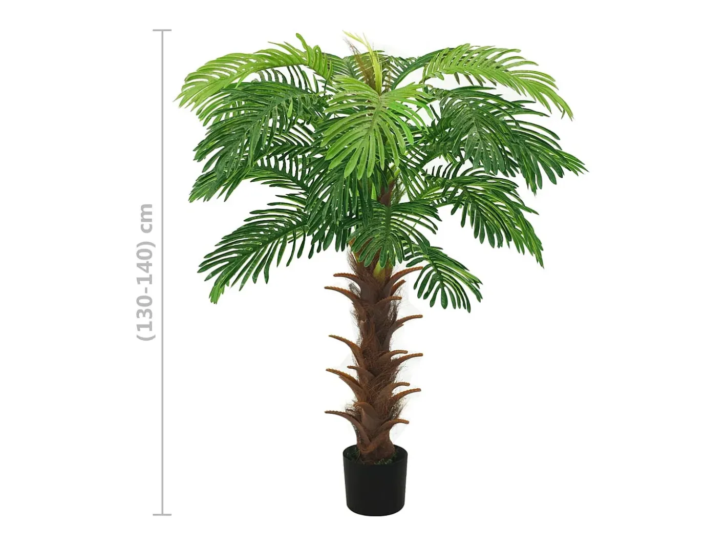 Best Palmera Cycas Artificial con Maceta 140 cm Verde