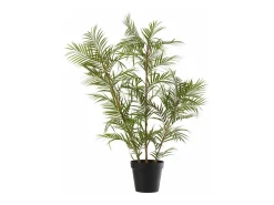 Clearance J-Line Palmera en maceta de tela 60x31x114 cm Verde