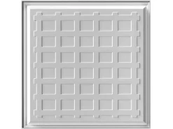AKUNADECOR Panel Empotrable Led Modelo Lino Blanco Hot