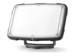 Outlet Panel LED portátil de 1200 lm alimentado a batería. Batería recargable de iones de litio. Blanco