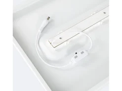 Online Ledkia Panel LED 120x30 cm 30W 4200lm CCT Seleccionable VisualConfort 3000K - 4000K Seleccionable (Cálido-Neutro) Blanco