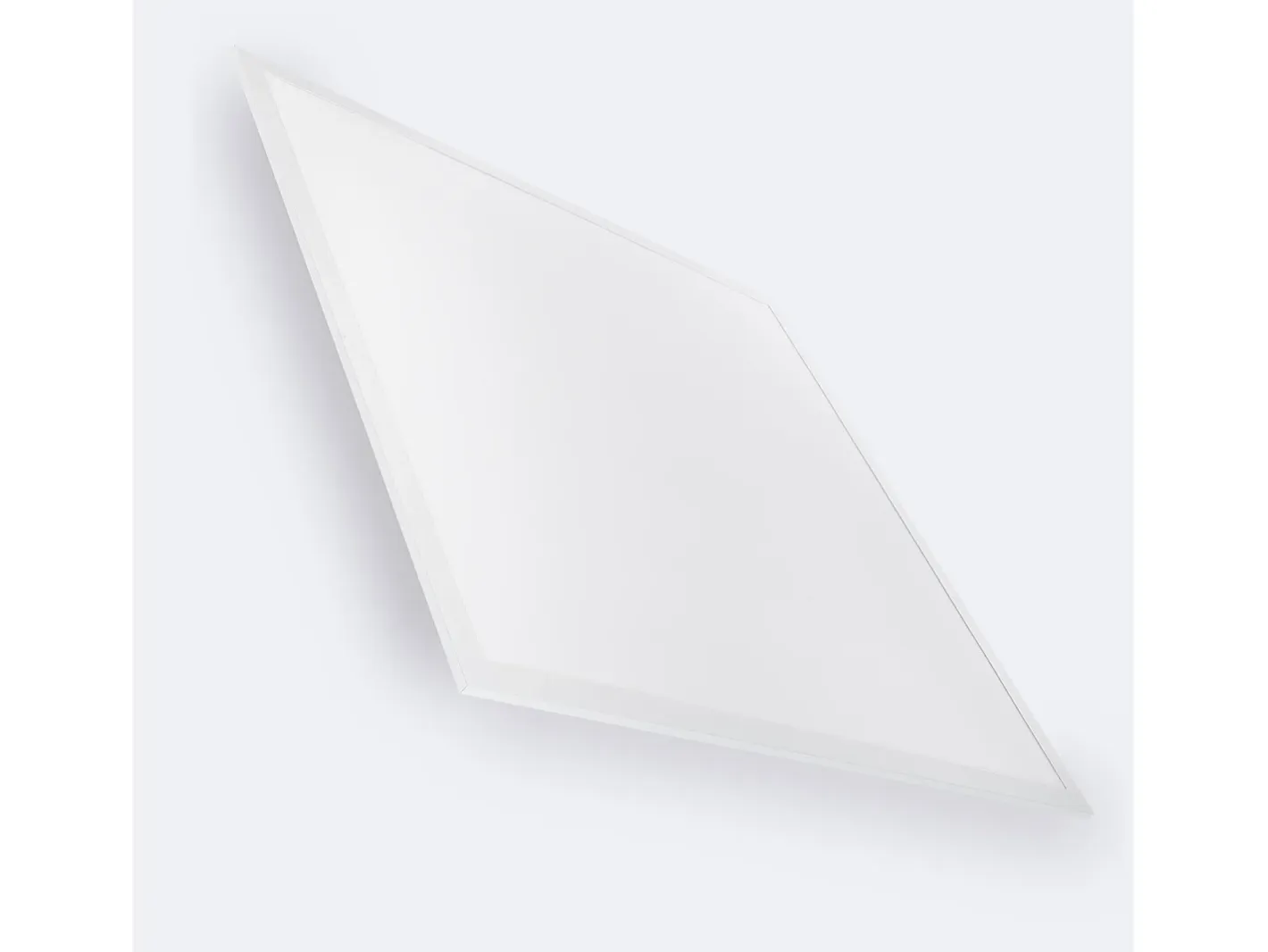 Ledkia Plafón-Panel LED 60x60 cm 40W 4000lm con Caja de Conexiones Rápidas y Cable de Seguridad 6000K Individual Frío OSRAM Blanco