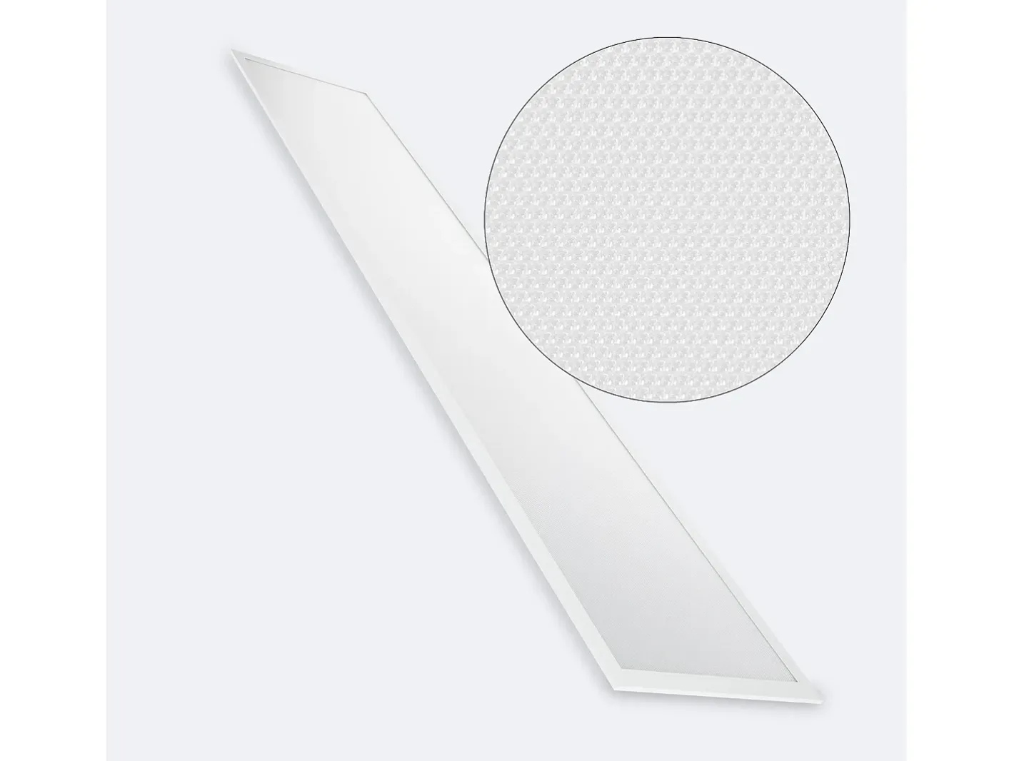 Ledkia Panel LED 120x30 cm 40W 4000lm Regulable Microprismático (UGR17) 6000K Regulable 0-10V Individual Frío Blanco Best