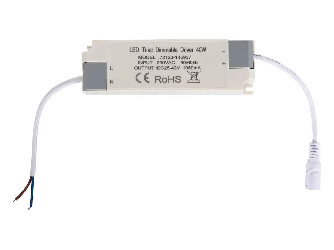 Ledkia Panel LED 120x30 cm 40W 4000lm Regulable Microprismático (UGR17) 6000K Regulable 0-10V Individual Frío Blanco Best