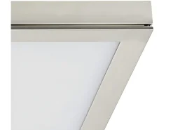 AKUNADECOR Panel Superficie Led Modelo Tivoli Niquel Plateado Best