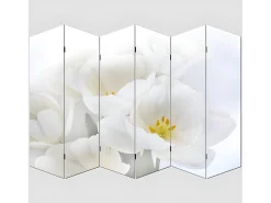 MCW Pantalla fotográfica Bagheria, 180x240cm, Orquídea Rosa / Blanco Discount
