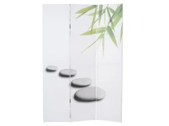 MCW Biombo-Pantalla fotográfica T234, 180x120cm Rosa / Blanco