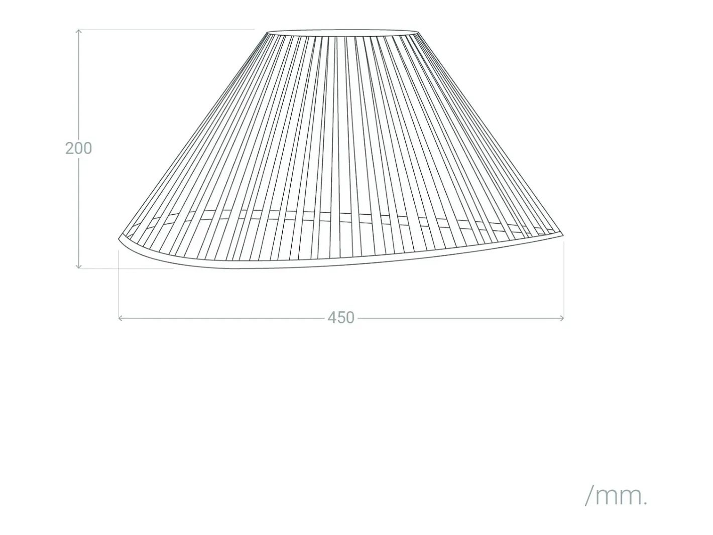 Best Ledkia Pantalla Lámpara Colgante Papel Trenzado Mikah Ø450 mm Marru00f3n