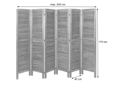 MCW Biombo-Pantalla -G30, Gris