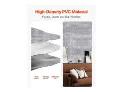 Papel Pintado-Papel Pintado Adhesivo de Pared SucceBuy, 40 cm x 15 m, Rollo Papel Pintado Autoadhesivo en Vinilo, Estilo Industrial Oscuro, para Revestimiento de Pared Gris