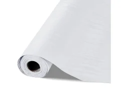 Outlet Papel Pintado Adhesivo de Pared SucceBuy, 45 cm x 10 m, Rollo Papel Pintado Autoadhesivo en Vinilo, Motivo Textura Madera Blanca, para Revestimiento de Pared Blanco
