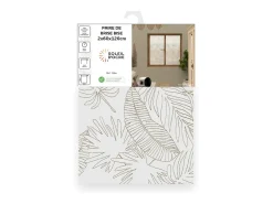 Soleil d'ocre Par de visillo 60x120 cm CELIA taupe, por Topo Best