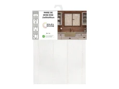 Soleil d'ocre Ropa De Casa-Par de visillos 60x90 cm CALI, por Blanco