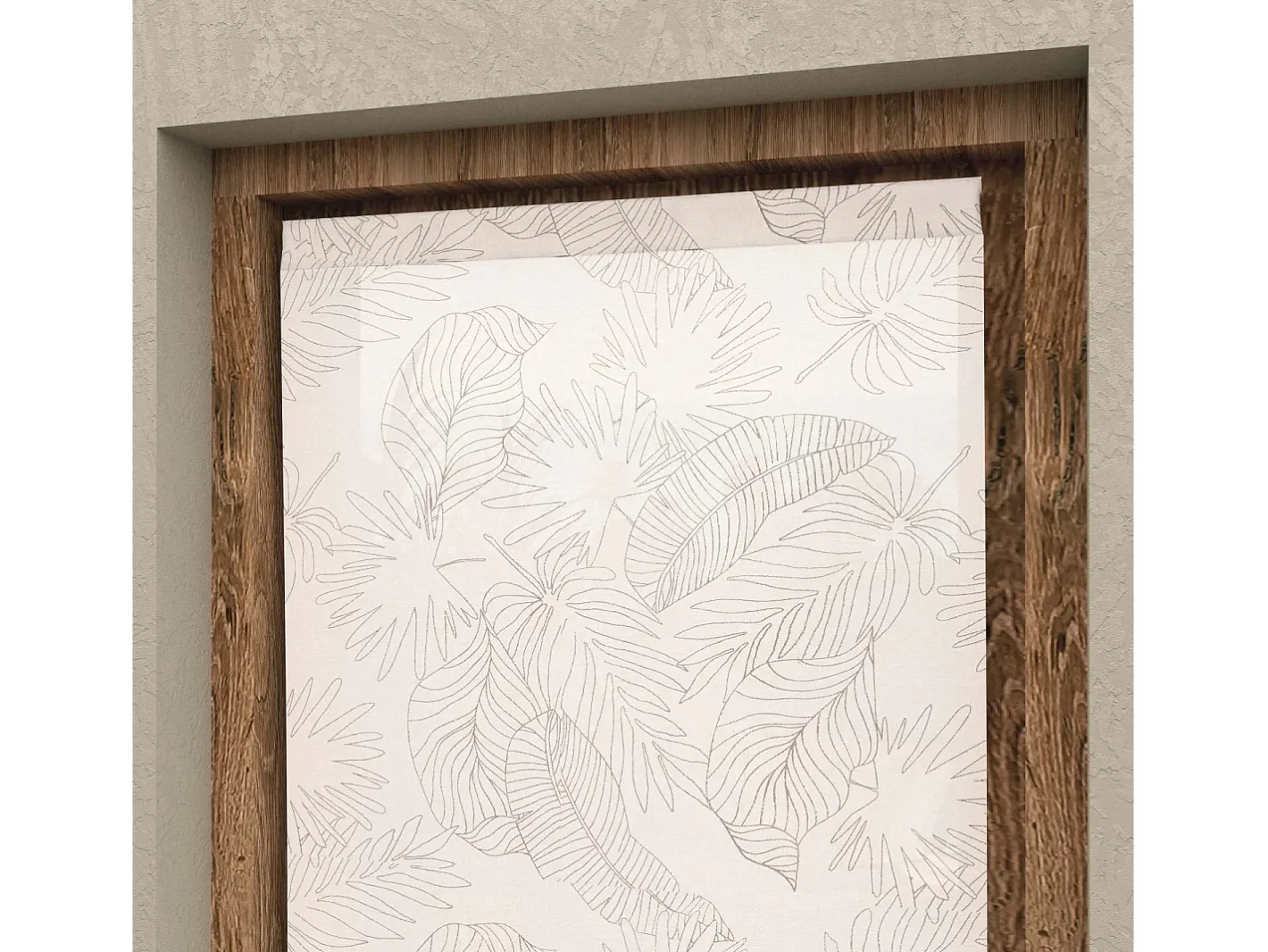 Soleil d'ocre Par de visillos 45x90 cm CELIA taupe, por Topo Sale