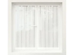 New Soleil d'ocre Par de visillos 60x120 cm CHARLOTTE, por Blanco