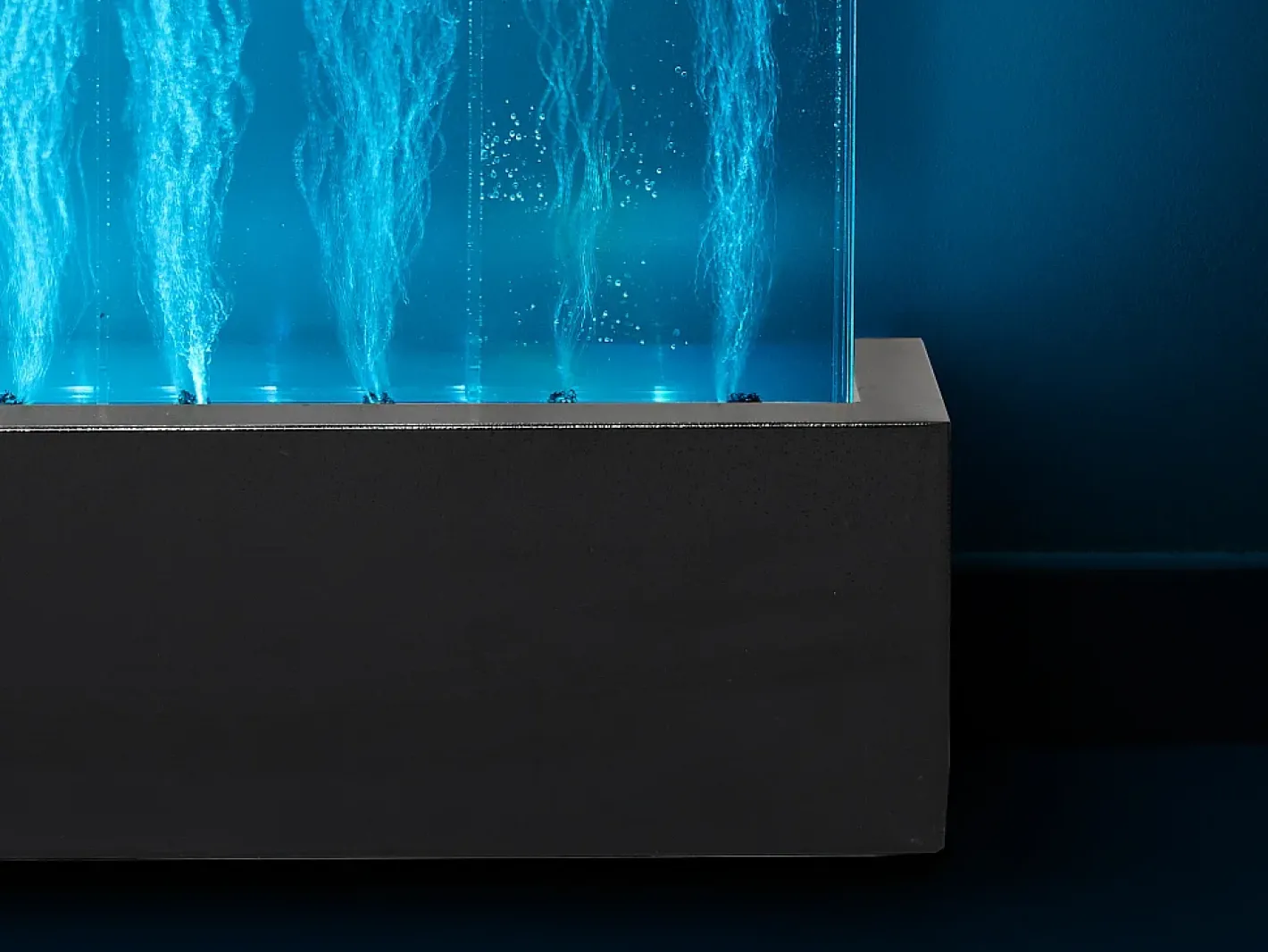 OZAIA Lámpara De Pie-Pared de burbujas de agua con leds multicolor CECILY Negro