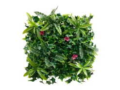 New Vente-unique Pared vegetal sintética , protección anti-UV, pack de 3m², IKAZ Verde