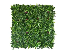 New Vente-unique Pared vegetal sintética , protección anti-UV, pack de 3m², IKAZ Verde